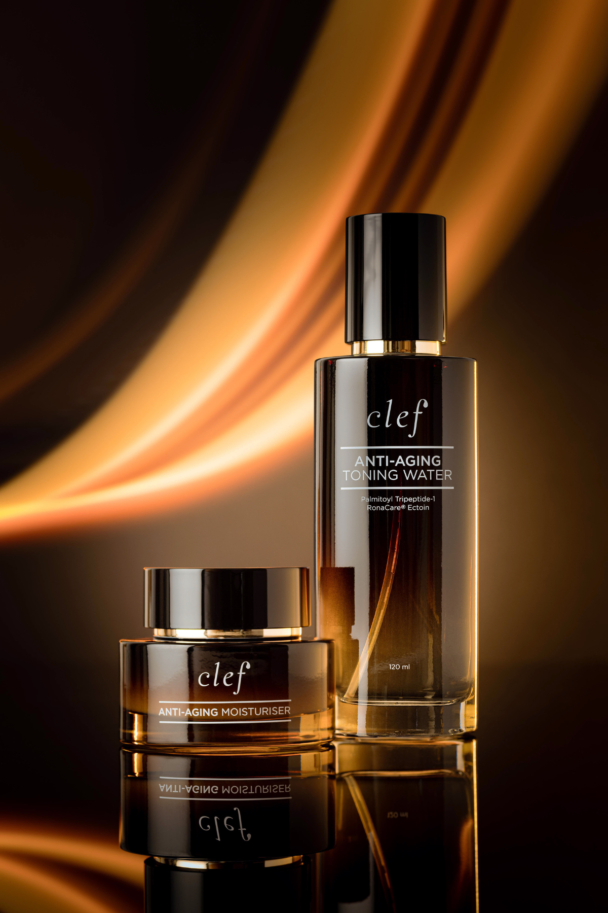 CLEF Anti-Aging Toning Water 120ml | Calms Skin Irritation | Protects & Stabilises | Improves Skin Barrier