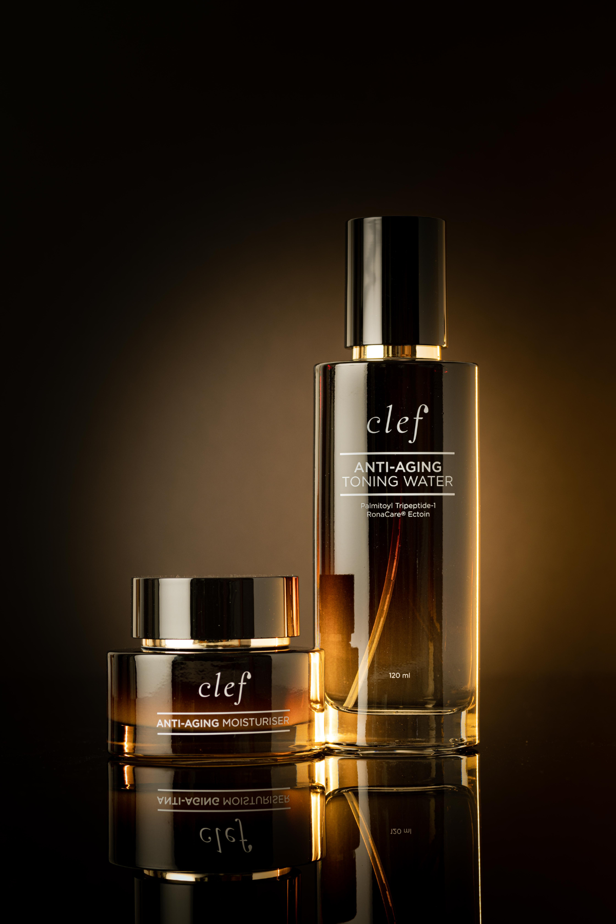 CLEF Anti-Aging Toning Water 120ml | Calms Skin Irritation | Protects & Stabilises | Improves Skin Barrier