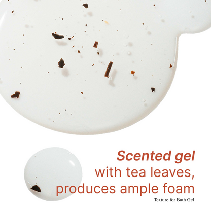 CLEF Tea Core Series Gentle Bath Gel & Daily Nourishing Lotion | Body Wash | Shampoo | Body Lotion