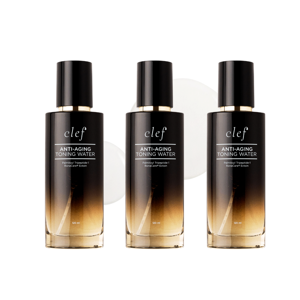 CLEF Anti-Aging Toning Water 120ml | Calms Skin Irritation | Protects & Stabilises | Improves Skin Barrier