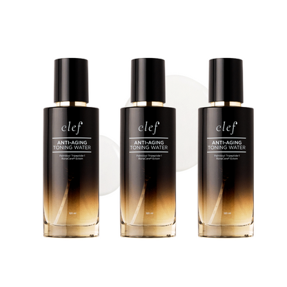 CLEF Anti-Aging Toning Water 120ml | Calms Skin Irritation | Protects & Stabilises | Improves Skin Barrier