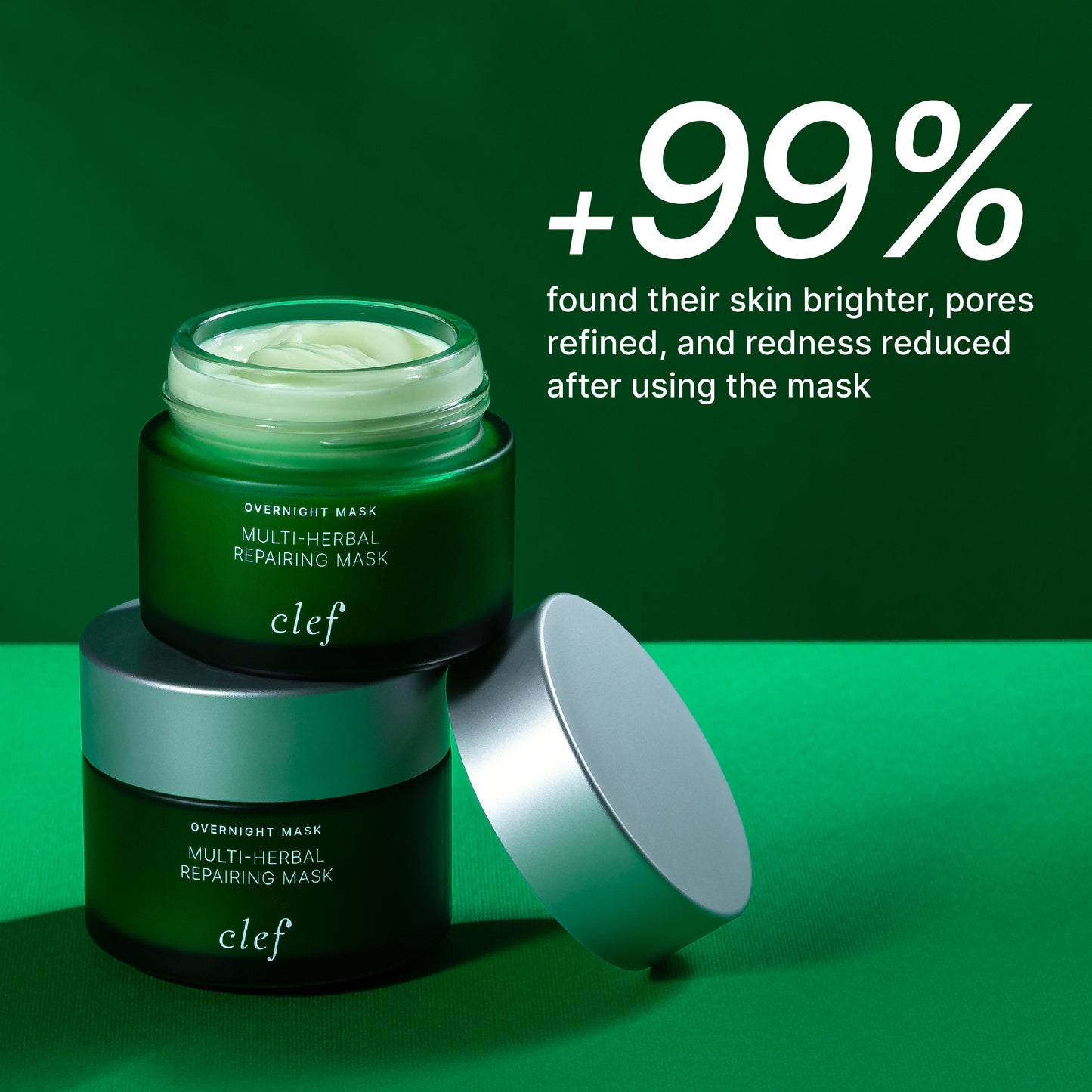 CLEF Multi-Herbal Repairing Overnight Mask 100g | Deep Repair | Soft & Smooth Skin