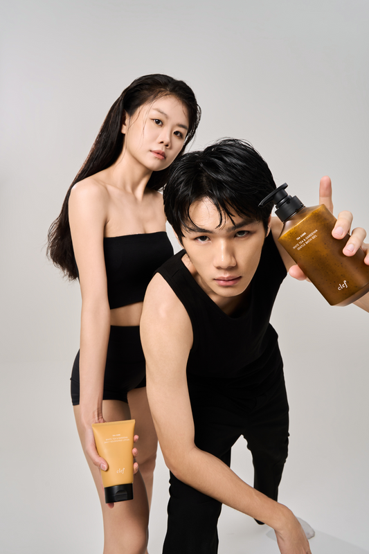 CLEF Tea Core Series Gentle Bath Gel & Daily Nourishing Lotion | Body Wash | Shampoo | Body Lotion