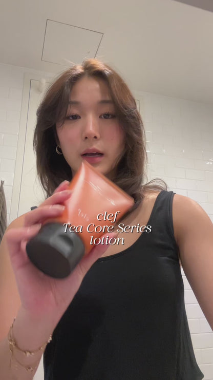 CLEF Tea Core Series Gentle Bath Gel & Daily Nourishing Lotion | Body Wash | Shampoo | Body Lotion