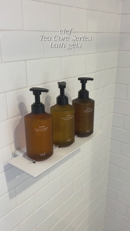 CLEF Tea Core Series Gentle Bath Gel & Daily Nourishing Lotion | Body Wash | Shampoo | Body Lotion